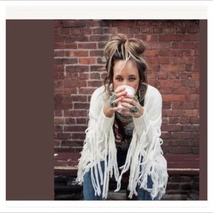 🌸SPELL🌸 Leila fringe sweater